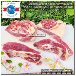 Beef BRISKET PE (Point End) frozen for smoke soup tongseng rawon semur Australia TEYS portioned 1/4 cut +/- 1.5kg (price/kg)